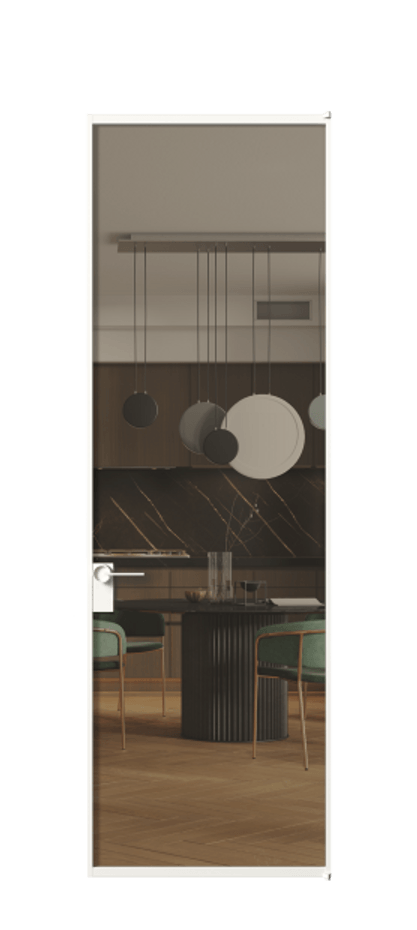 Алюминиевая дверь АЛПЛ040.01 Алюминий Белый Прозрачное бронзовое стекло, триплекс. Без короба бел Цена 115570 Стоимость комплекта двери включает: 1. Полотно (600/650/700/750/800/850/900/950*2000-2400 мм).
2. Короб
3. Комплект фурнитуры (2 торцевые петли и магнитный замок с ответной планкой). Фабрика дверей Волховец 8 (800) 551 43 19 Алюминиевая дверь АЛПЛ040.01 Алюминий Белый Прозрачное бронзовое стекло, триплекс Цена 115570 | Volhovec