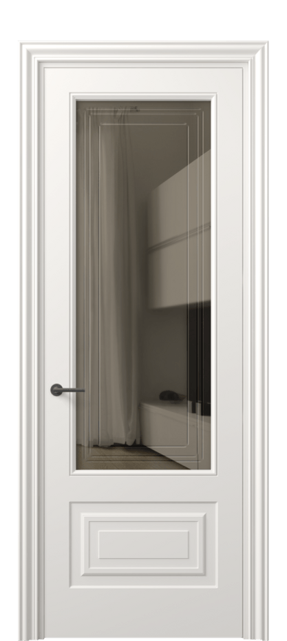 Дверь межкомнатная Маскот 8442 Матовый пудровый белый Прозрачное бронзовое стекло с гравировкой "Грани", триплекс Фигурный наличник МПБЛ Цена 82499 ₽ Наличники уже входят в базовый комплект. Фабрика дверей Волховец 8 (800) 551 43 19 Межкомнатная дверь Маскот 8442 Матовый пудровый белый Прозрачное бронзовое стекло с гравировкой "Грани", триплекс Цена 82499 ₽ | Volhovec