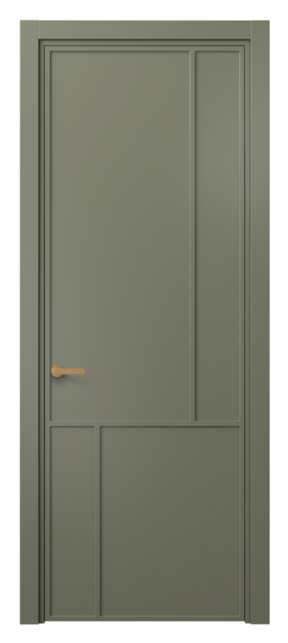 Межкомнатная дверь Frame 8606 Матовый оливковый тёмный  Цена 43919 ₽ | Volhovec