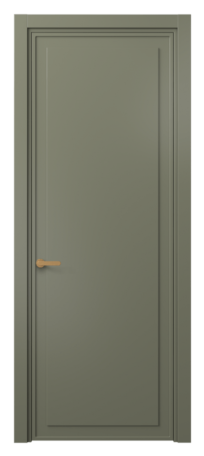 Межкомнатная дверь Фрэйм 8602 Матовый оливковый тёмный  Цена 54899 ₽ | Volhovec