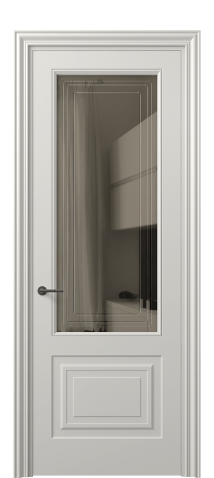 Дверь межкомнатная Маскот 8452 Матовый тёплый серый Прозрачное бронзовое стекло с гравировкой "Грани", триплекс Фигурный наличник МТСР Цена 82499 ₽ Наличники уже входят в базовый комплект. Фабрика дверей Волховец 8 (800) 551 43 19 Межкомнатная дверь Маскот 8452 Матовый тёплый серый Прозрачное бронзовое стекло с гравировкой "Грани", триплекс Цена 82499 ₽ | Volhovec