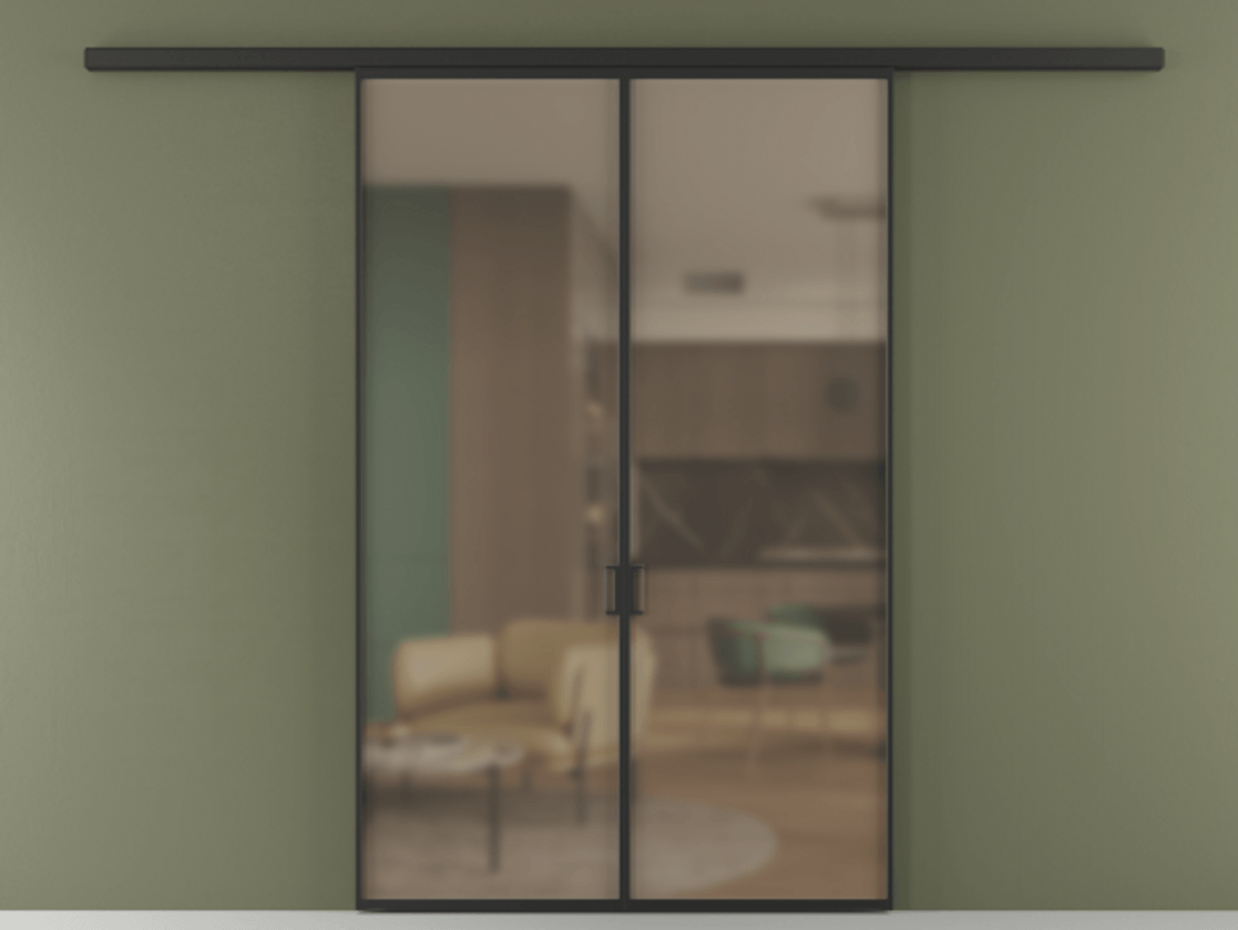 Перегородка Формато вдоль стены 2 створки АЛПР 040.01 Алюминий Черный Сатинированное бронзовое стекло, триплекс. Скрытый короб ЧЕР Цена 186780 ₽ 1. Полотно 2 шт. (800/2100 мм)
2. Комплект установки раздвижной системы
3. Базовый комплект фурнитуры
4.Ручка Рондо. Фабрика дверей Волховец 8 (800) 551 43 19 Перегородка Формато вдоль стены 2 створки АЛПР 040.01 Алюминий Черный Сатинированное бронзовое стекло, триплекс Цена 186780 ₽ | Volhovec