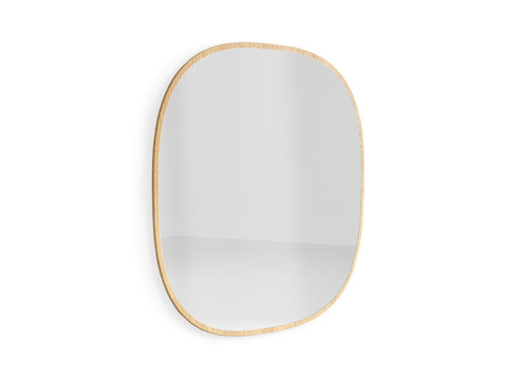 Мебель Зеркало настенное Primo 105×105 см. Цвет Дуб соломенный матовый. Материал Массив дуба матовый. Коллекция Зеркало настенное Primo 105×105 см. Картинка.