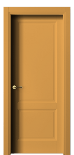 Дверь межкомнатная 1421 Пастельно-жёлтый RAL 1034. Цвет RAL Пастельно-жёлтый RAL 1034. Материал Гладкая эмаль. Коллекция Галант. Картинка.