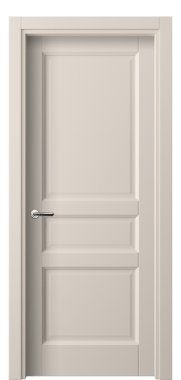 Дверь межкомнатная 1431 ПЭПБ. Цвет ПЭТ пудровый бежевый. Материал ПЭТ. Коллекция Galant. Картинка.