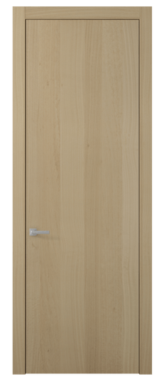 Дверь межкомнатная 0010 ЭВБМ. Цвет Эвкалипт бежевый матовый. Материал Шпон эвкалипта Naturwood. Коллекция Planum. Картинка.