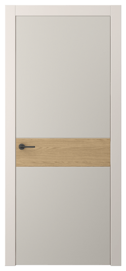 Дверь межкомнатная АКП 4221 ПЭСС. Цвет ПЭТ светло-серый. Материал ПЭТ. Коллекция Freedom. Картинка.