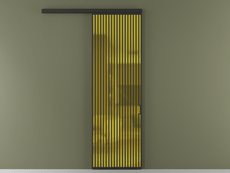 Перегородка Formato вдоль стены 1 створка